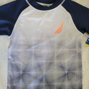 Nautica Rash Guard Boys Swim Shirt 7X